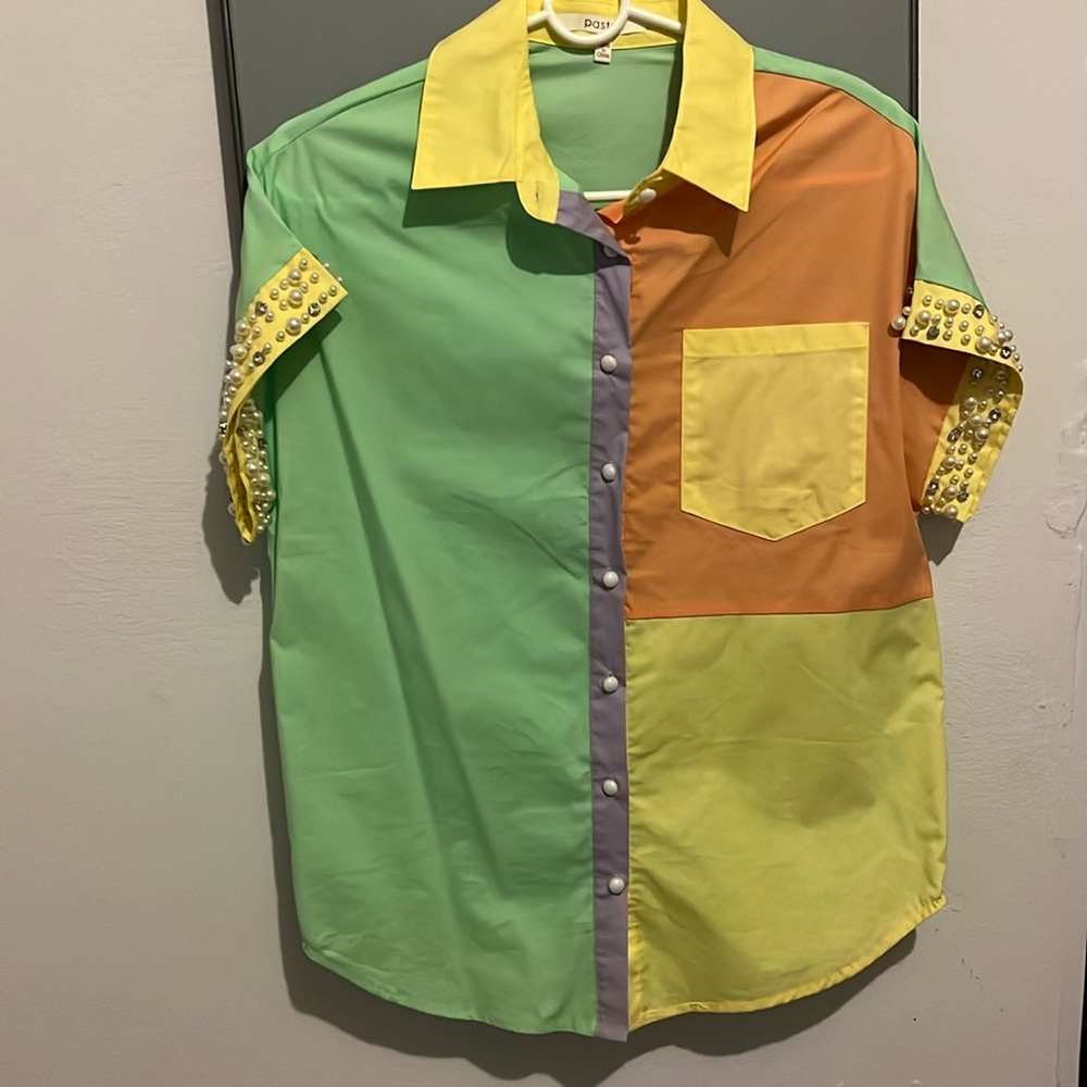 Color Blocking Shirt